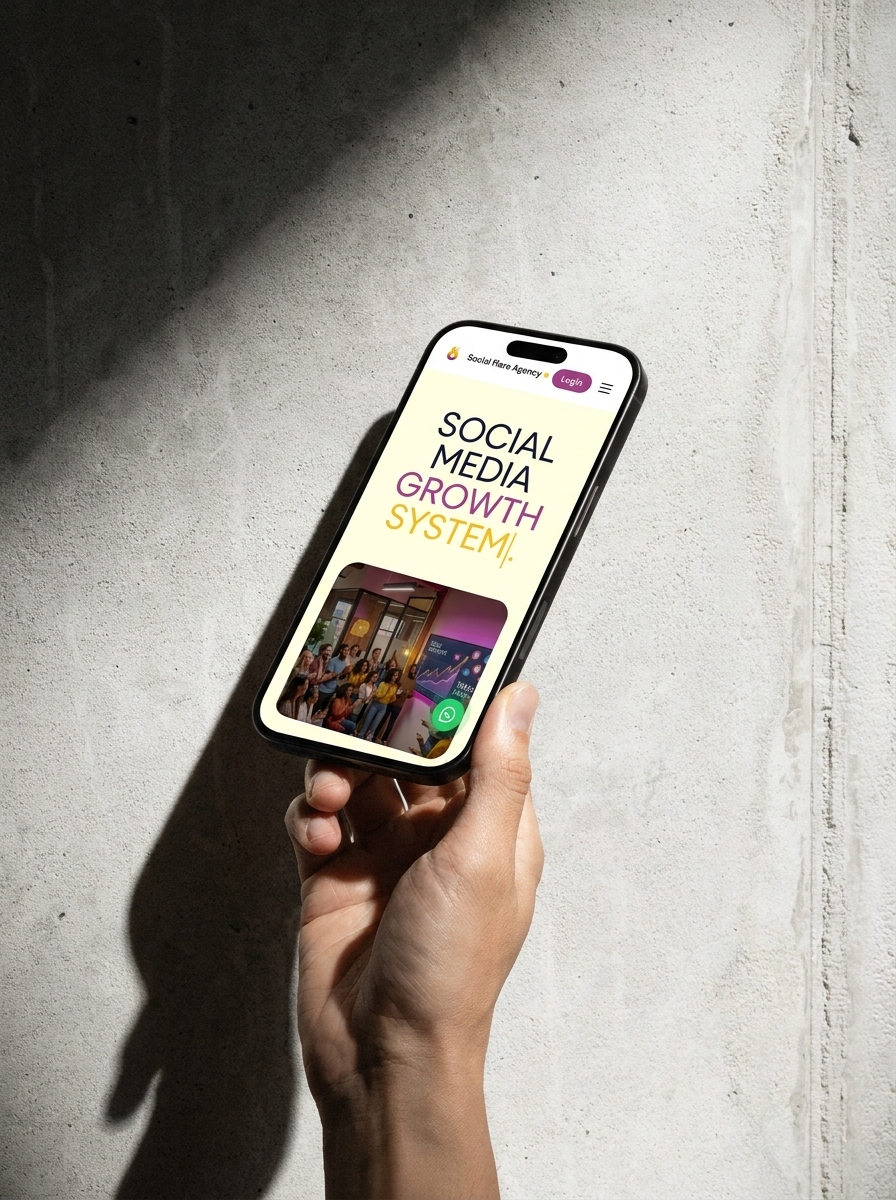 SOCIAL FLARE Business Site SOCIAL FLARE — Business Site by Vertixo